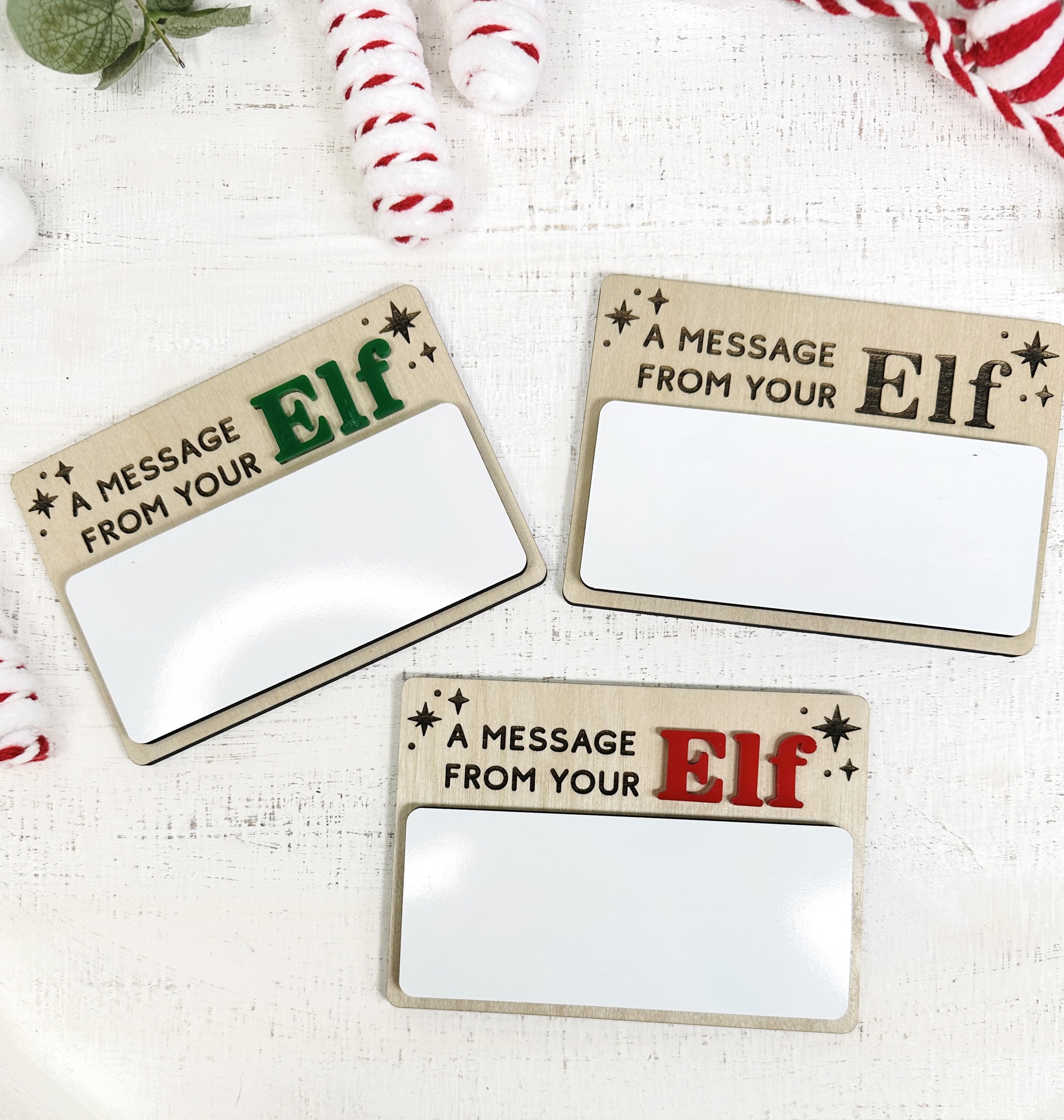 Elf Message Dry Erase Board Jane